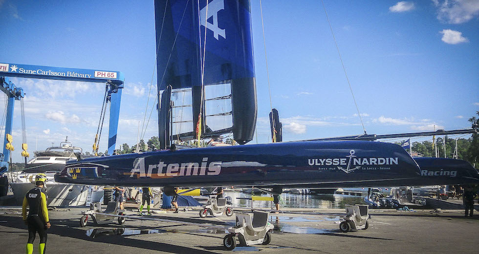 Featured image for Svenska America's Cup-laget tränar i Stockholm