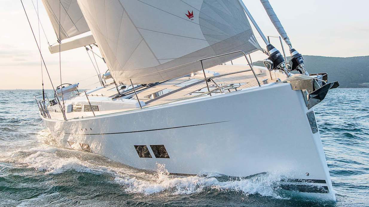 Featured image for Hanse 588 – stor, snabb och prispressad cruiser