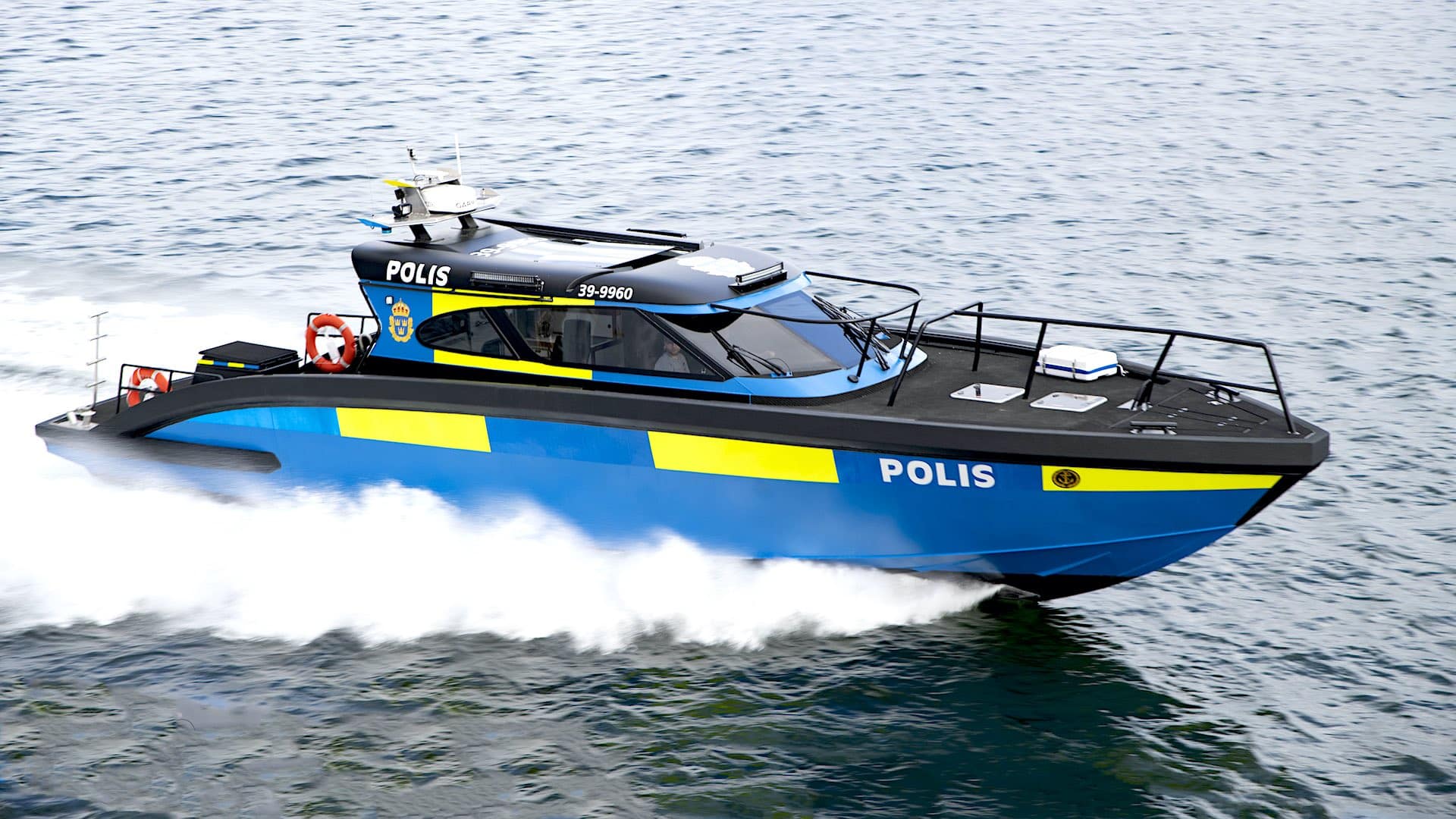 Featured image for Marell M15 – sjöpolisens nya jättebåt