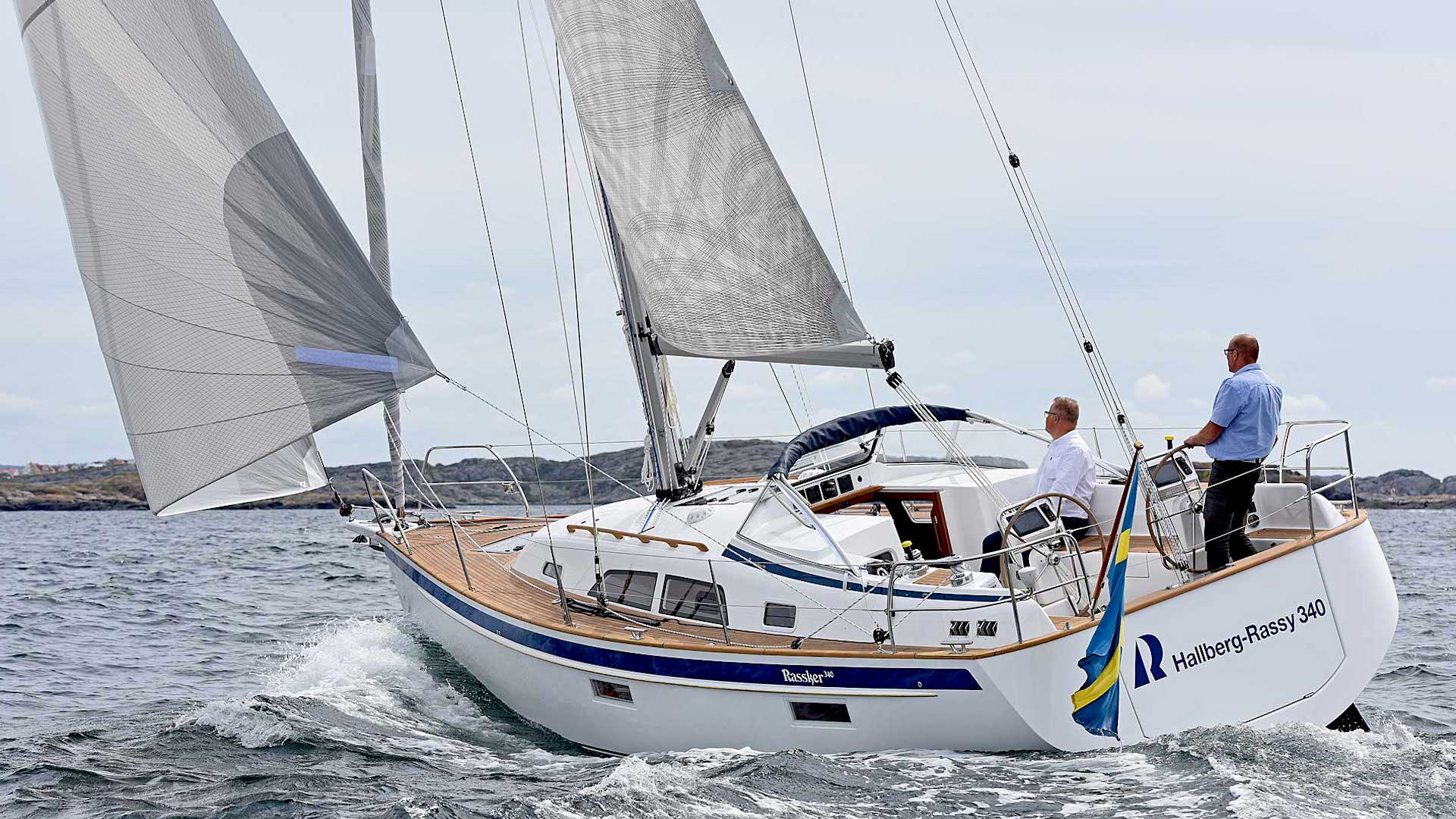 Featured image for Hallberg-Rassy 340 – första intrycken från testen