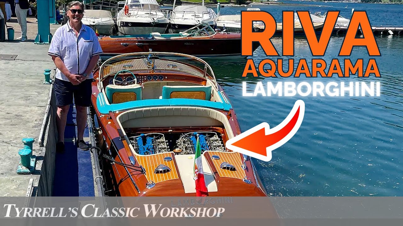 Featured image for Riva Lamborghini – unikt samarbete mellan två legendarer